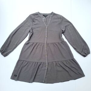 Simply Southern 3 Tiered Dark Gray Small NwT